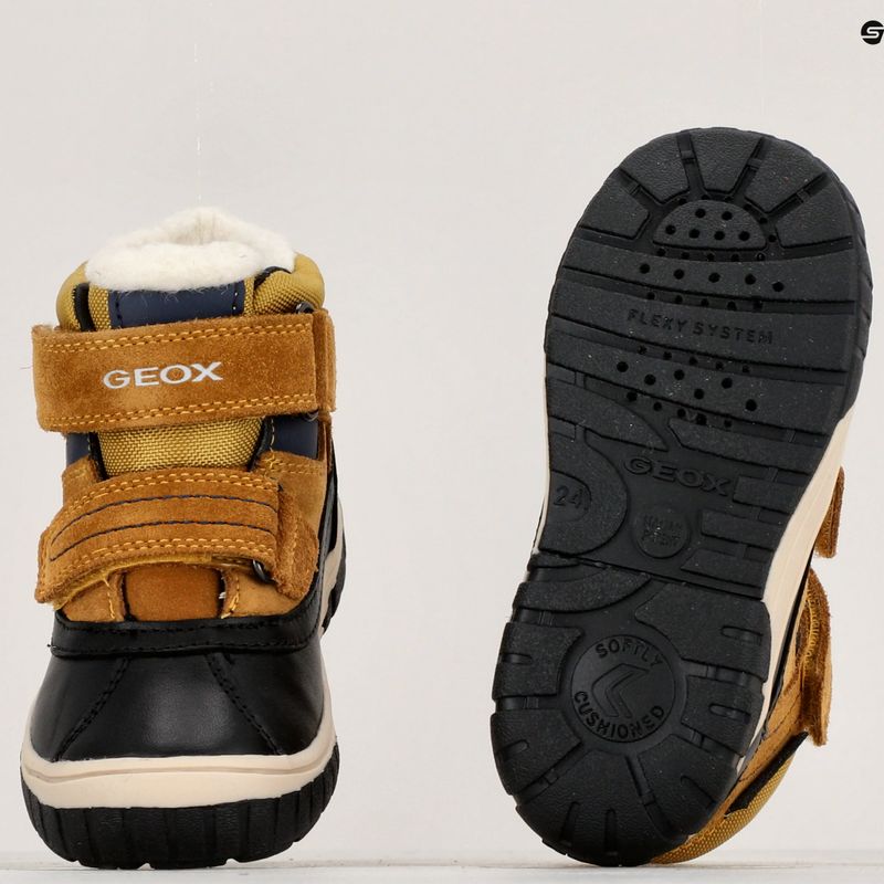 Черевики дитячі гeox Omar WPF yellow/blue 15
