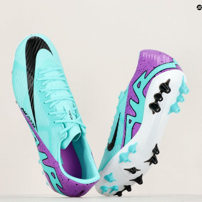 Футбольні бутси кросівки чоловічі Nike Mercurial Vapor 15 Academy AG hyper turquoise/black/ white/fuchsia dream 8