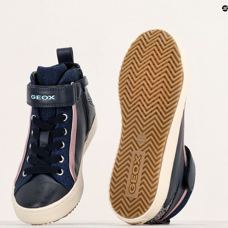 Черевики дитячі гeox Kalispera navy/dark silver 15