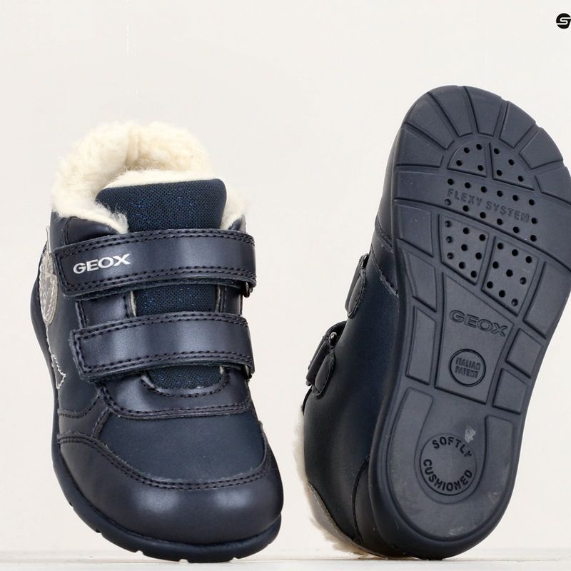 Черевики дитячі гeox Elthan navy/dark silver 15
