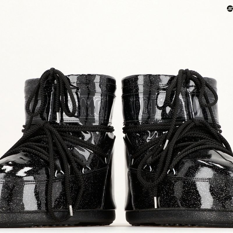 Снігоступи жіночі Moon Boot Icon Low Glitter black 10