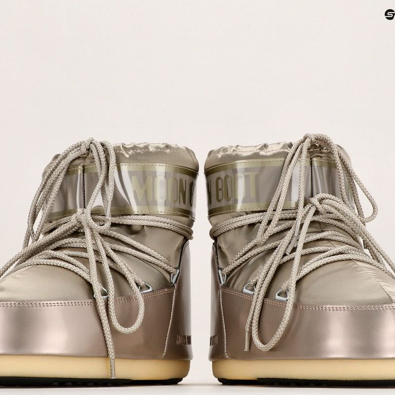Снігоступи жіночі Moon Boot Icon Low Glance platinum 10