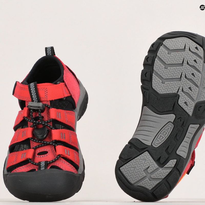 Сандалі трекінгові дитячі KEEN Newport H2 ribbon red/gargoyle 16