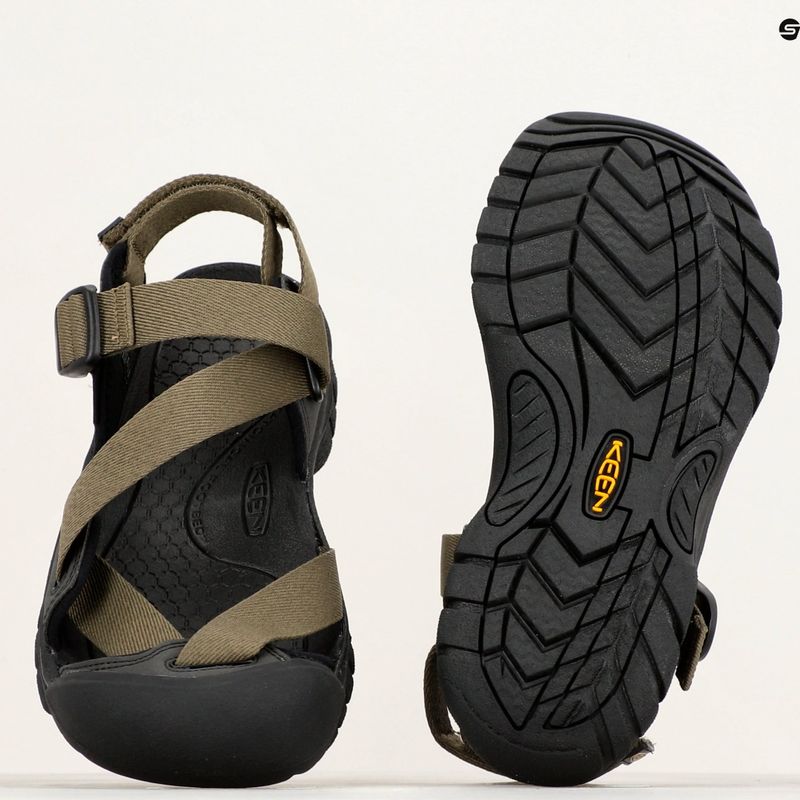 Сандалі трекінгові чоловічі KEEN Zerraport II Military olive/black 14