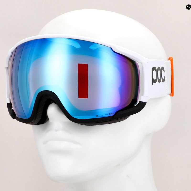 Маска лижна POC Zonula Race hydrogen white/black/partly blue 6