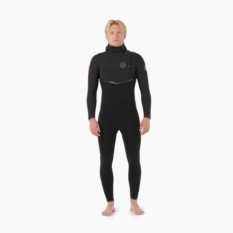 Гідрокостюм чоловічий Rip Curl E-Bomb Zf Hood 5/4 mm black 2