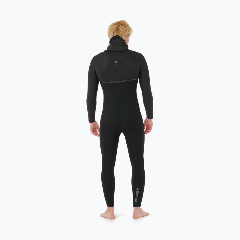 Гідрокостюм чоловічий Rip Curl E-Bomb Zf Hood 5/4 mm black 3