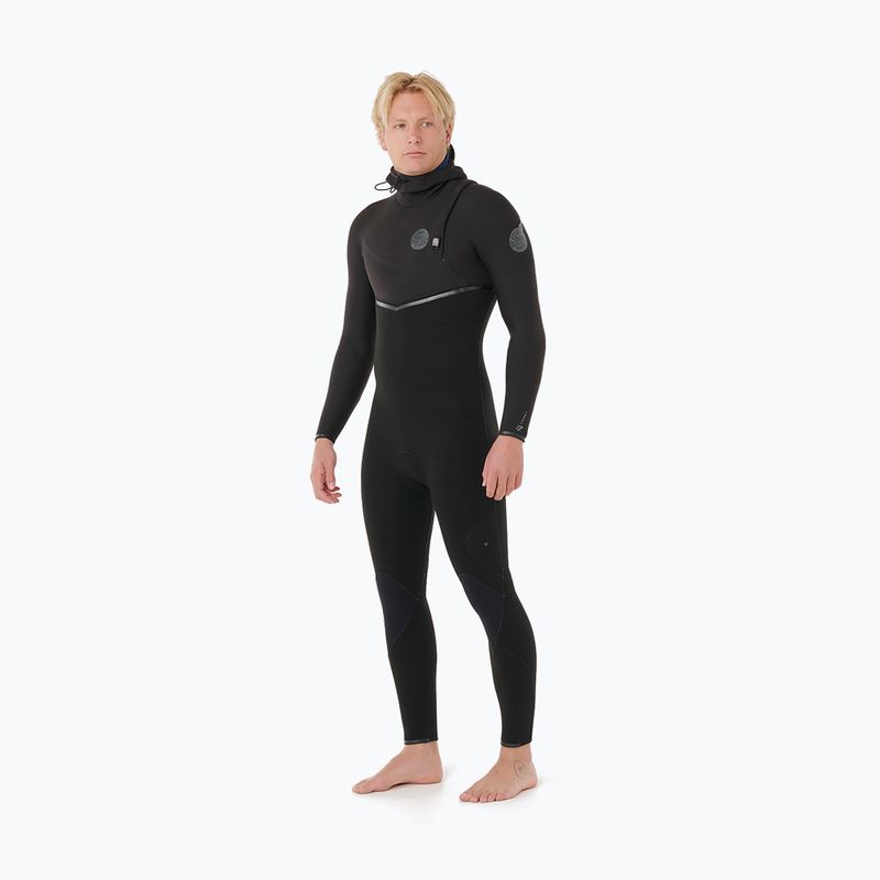 Гідрокостюм чоловічий Rip Curl E-Bomb Zf Hood 5/4 mm black 4