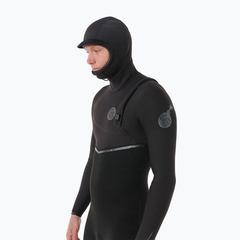 Гідрокостюм чоловічий Rip Curl E-Bomb Zf Hood 5/4 mm black 5