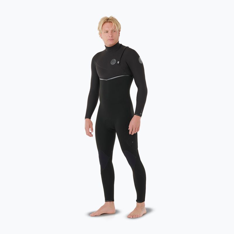Гідрокостюм чоловічий Rip Curl E-Bomb 4/3 мм Zip Free black 3