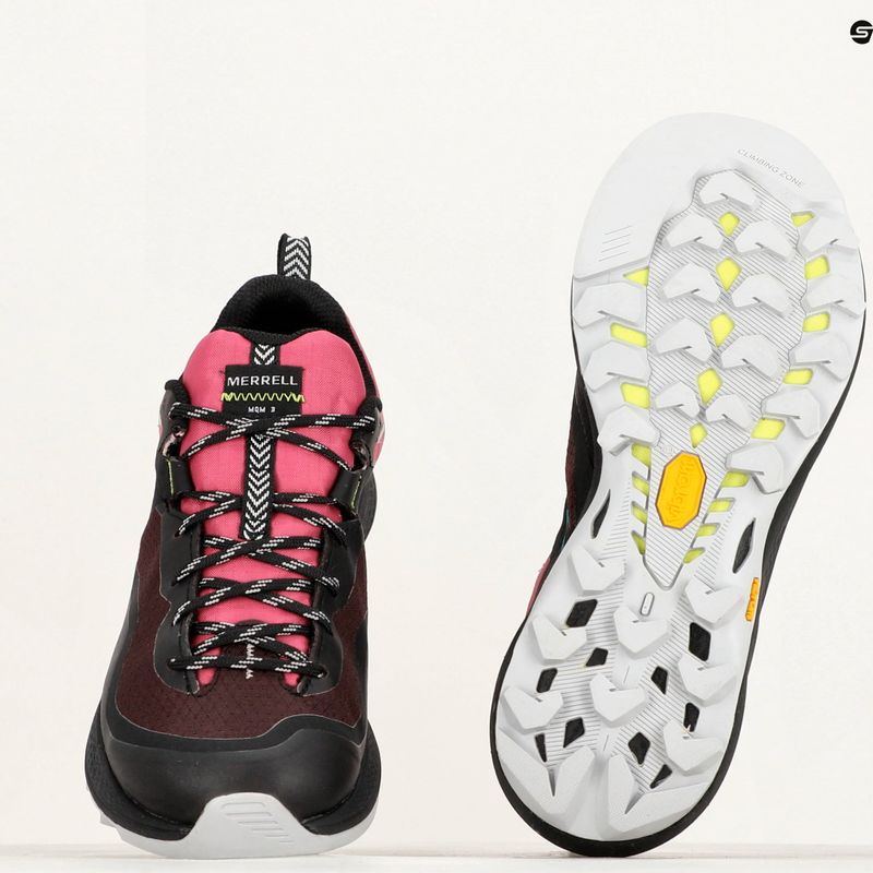 Жіночі туристичні черевики Merrell Mqm 3 GTX фуксія/бордо 9