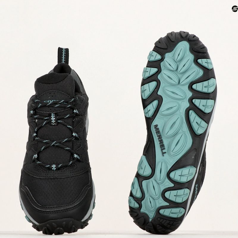 Черевики туристичні жіночі Merrell West Rim Sport GTX black 8