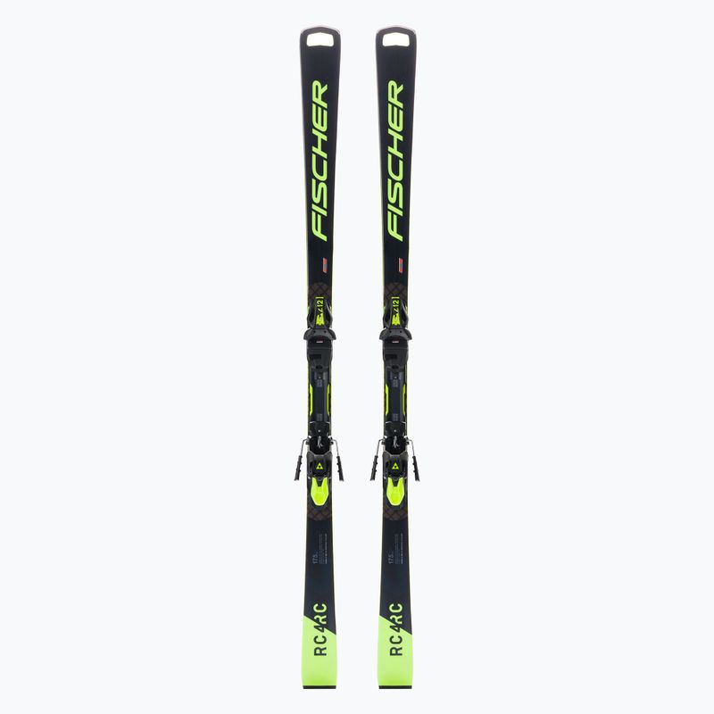 Лижі гірські чоловічі Fischer RC4 WC RC MT + RC4 Z12 PR чорні P06020