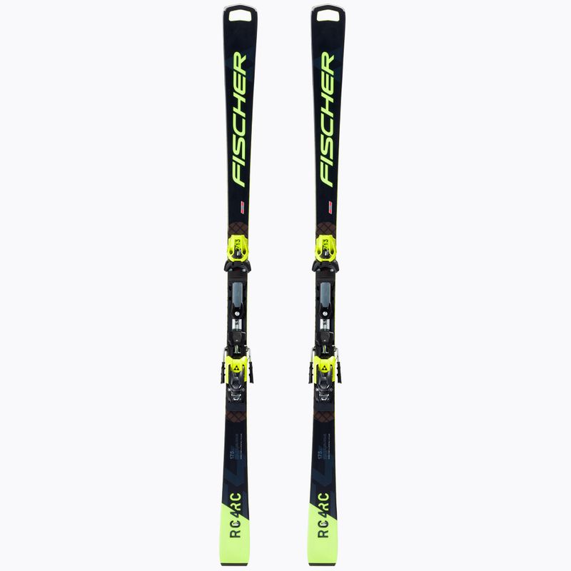 Лижі гірські чоловічі Fischer RC4 WC RC PRO M/O + RC4 Z13 F чорні F P06121