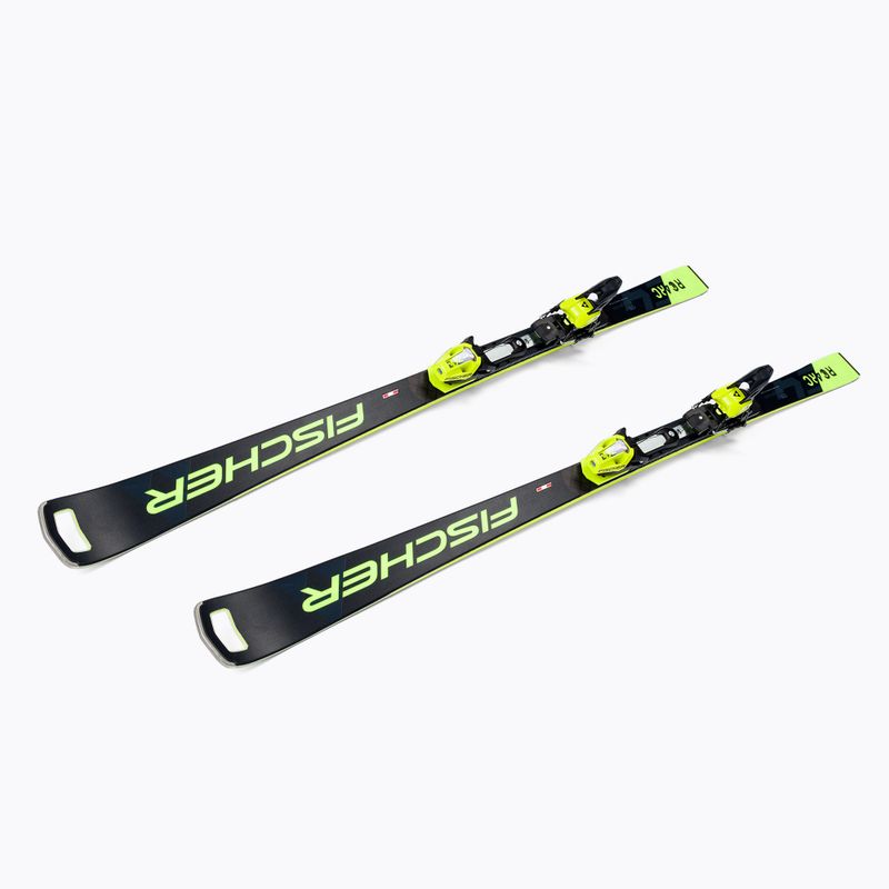 Лижі гірські чоловічі Fischer RC4 WC RC PRO M/O + RC4 Z13 F чорні F P06121 4