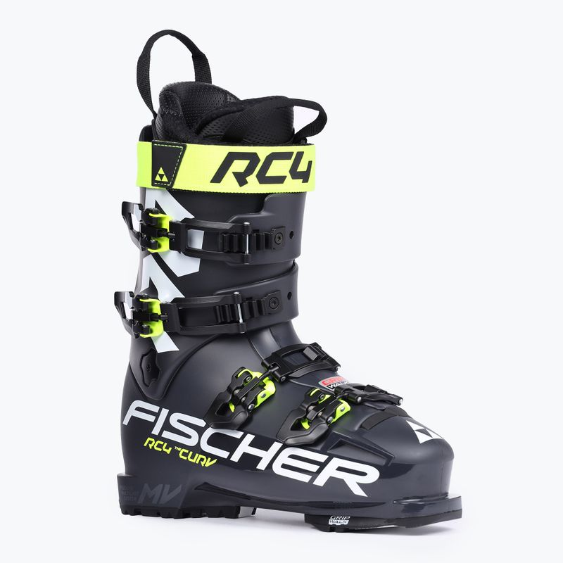 Черевики лижні чоловічі Fischer RC4 THE CURV 110 Vacuum GW сірі U06820