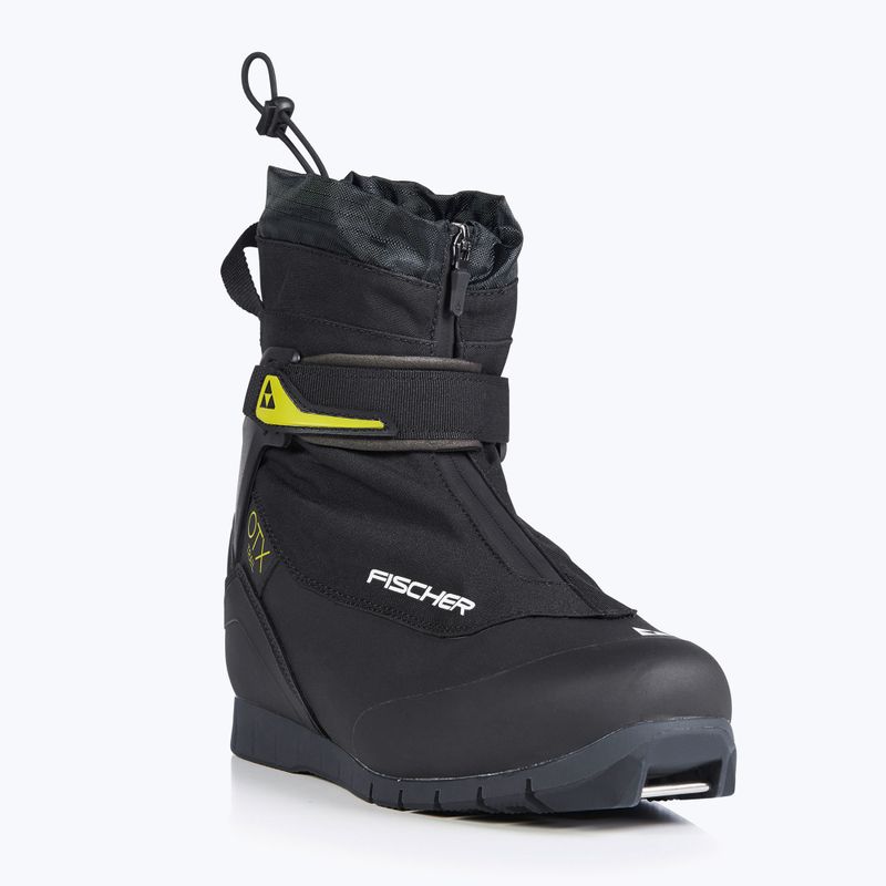 Черевики для бігових лиж Fischer OTX Trail black/yellow 12