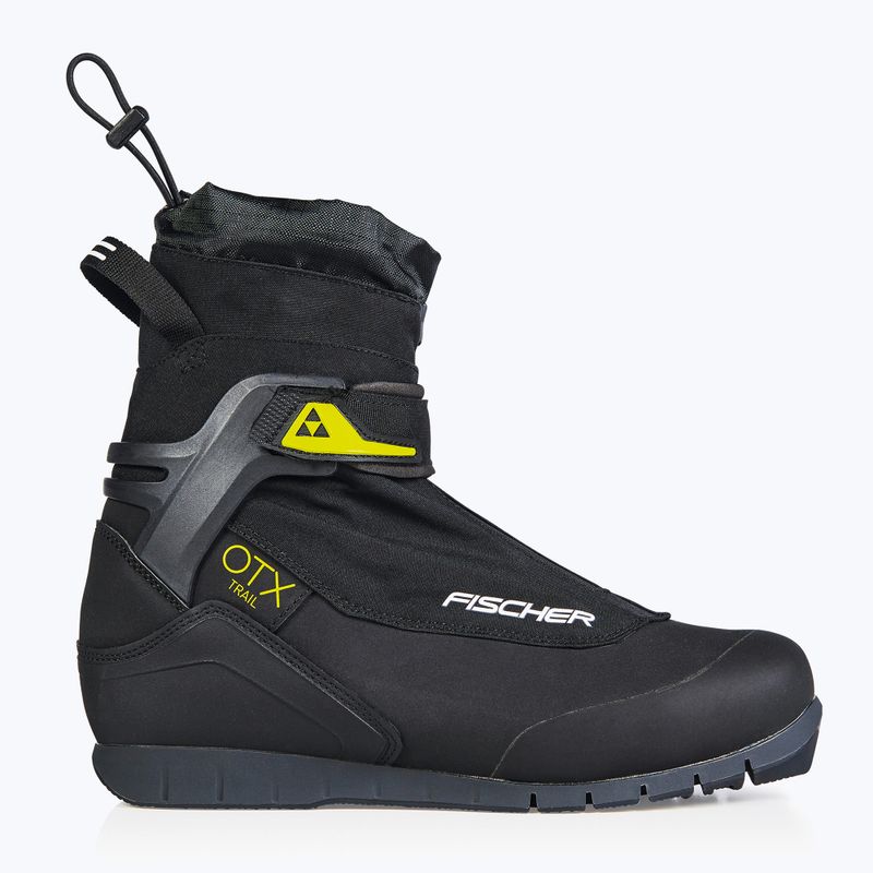 Черевики для бігових лиж Fischer OTX Trail black/yellow 13