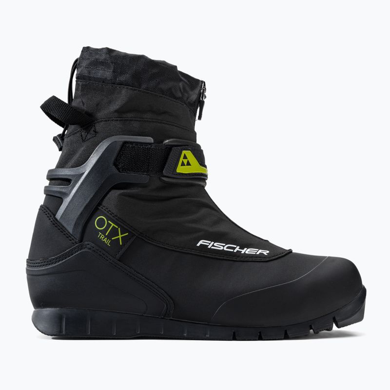 Черевики для бігових лиж Fischer OTX Trail black/yellow 2