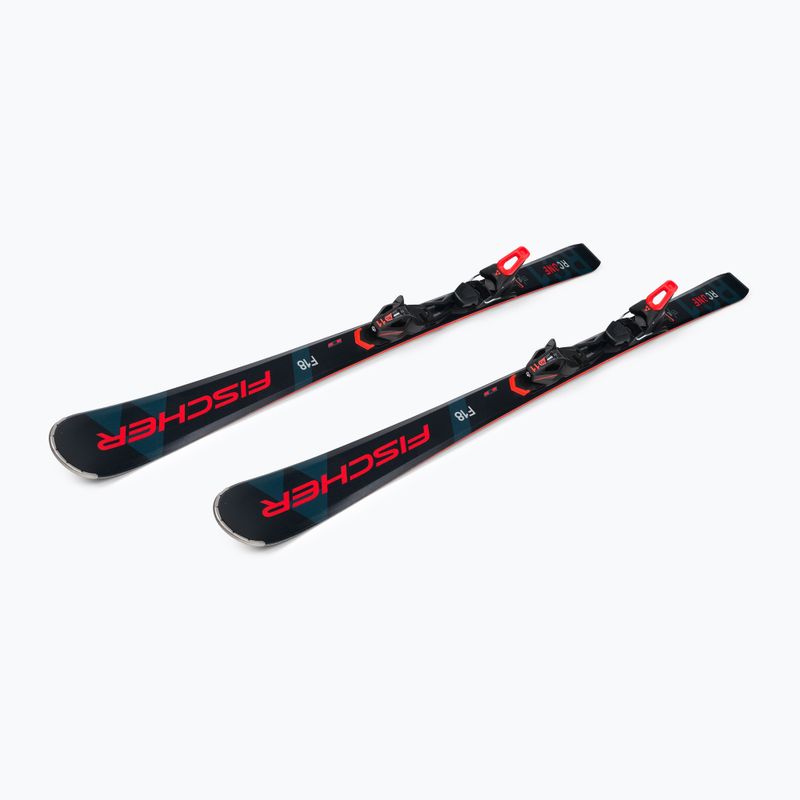 Лижі гірські Fischer RC ONE F18 AR + RS 11 PR black/red 4