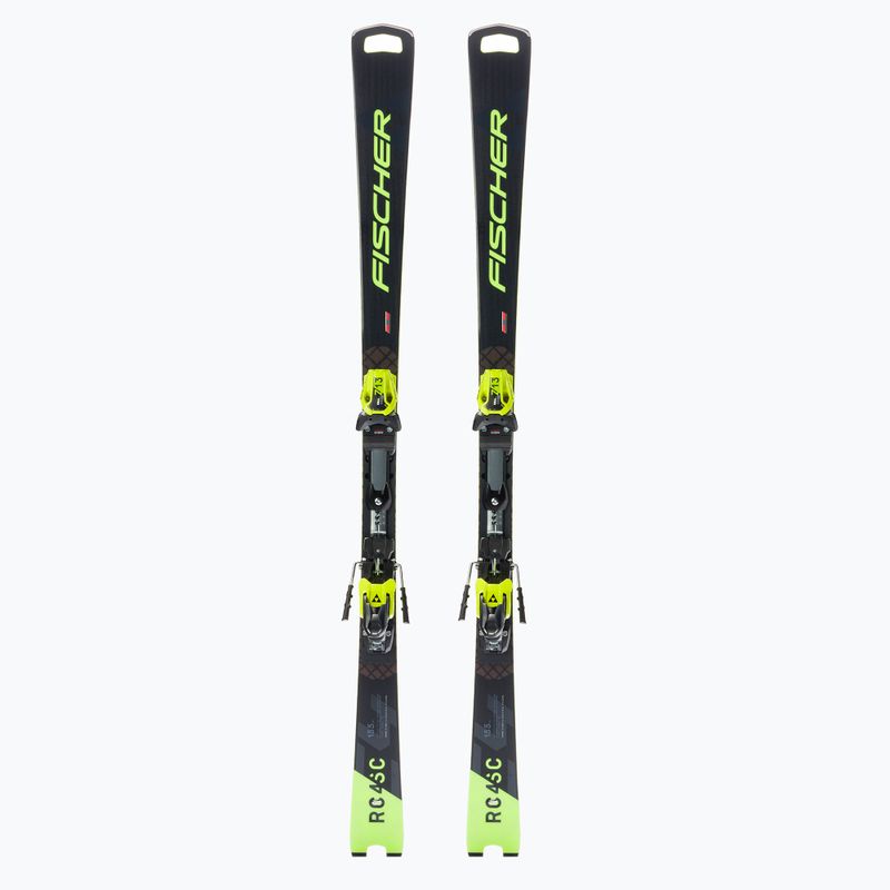 Лижі гірські чоловічі Fischer RC4 WC SC PRO M/O + RC4 Z13 FF чорні P06621