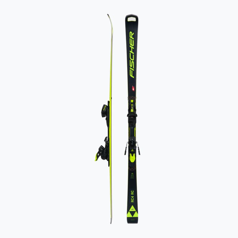 Лижі гірські Fischer RC4 WC RC MT + RC4 Z12 PR black/yellow 2