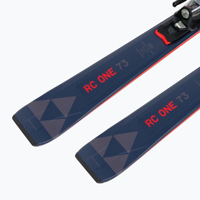 Лижі гірські Fischer RC ONE 73 AR + RS 11 PR navy/red 9