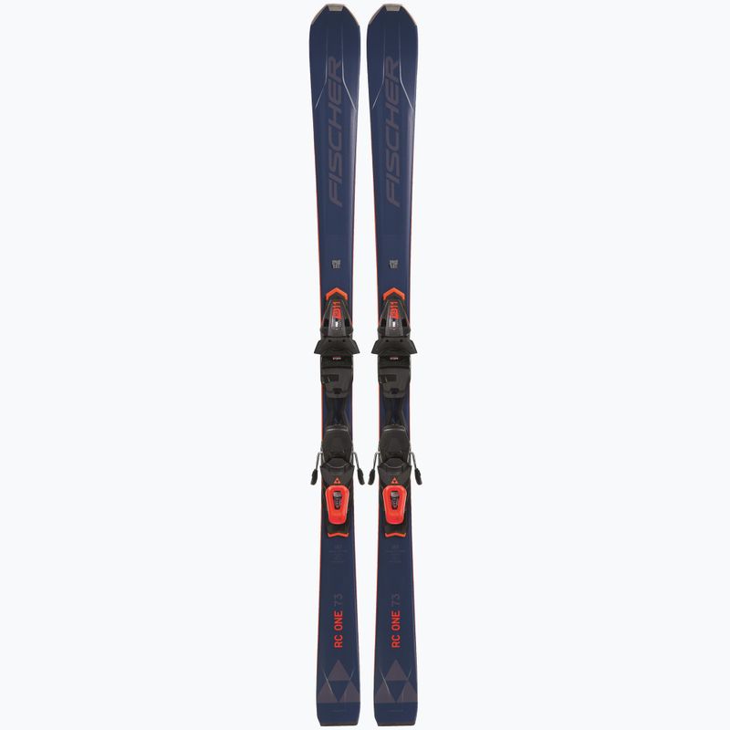 Лижі гірські Fischer RC ONE 73 AR + RS 11 PR navy/red 10