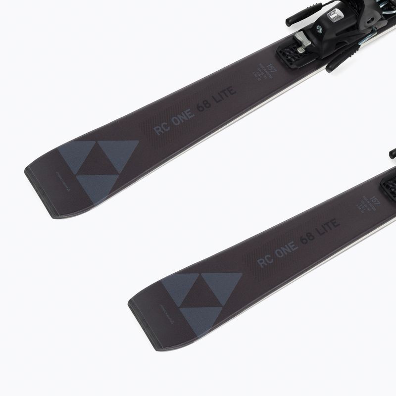 Лижі гірські жіночі Fischer RC ONE LITE 68 SLR + RS9 SLR black 9