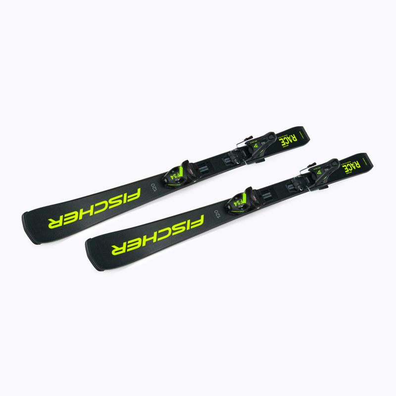 Лижі гірські дитячі Fischer RC4 RACE JR JRs + FJ4 CA JRs black 4