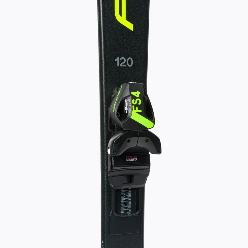 Лижі гірські дитячі Fischer RC4 RACE JR JRs + FJ4 CA JRs black 6
