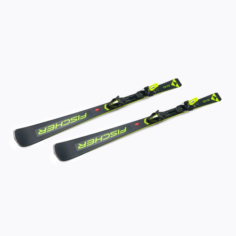 Лижі Fischer RC4 RCS Black Allride + кріплення RC4 Z11 PR чорні/жовті 4