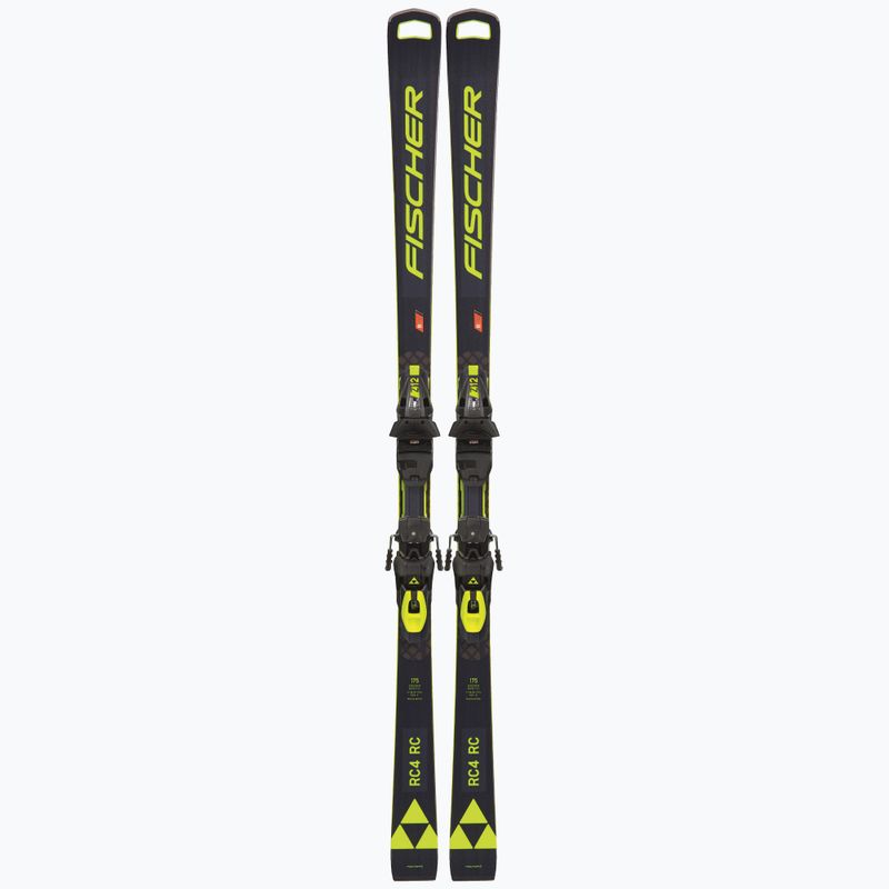Лижі гірські Fischer RC4 WC RC MT + RC4 Z12 PR black/yellow 10