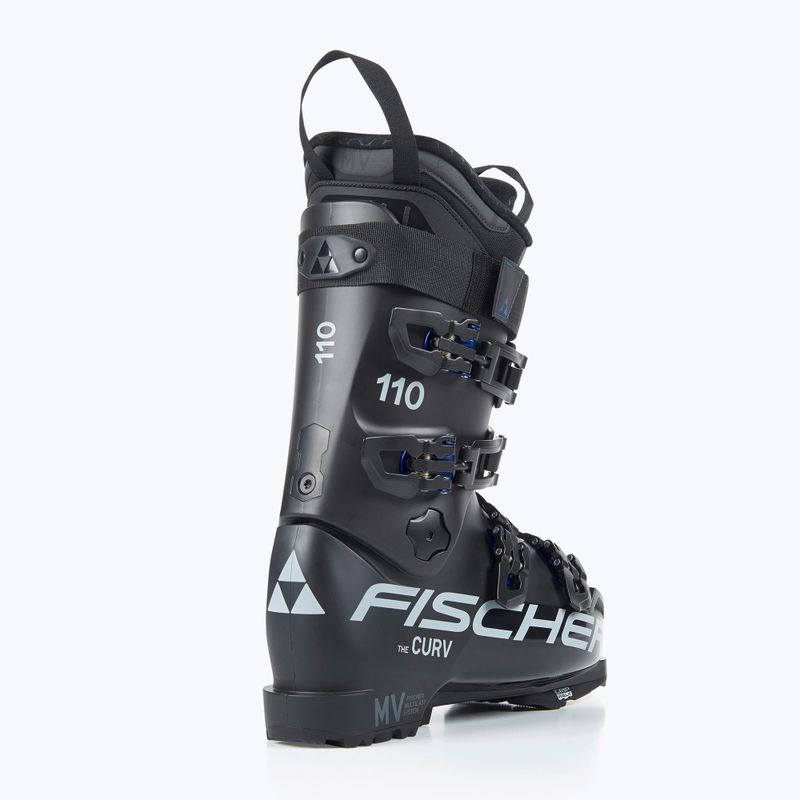 Черевики лижні чоловічі Fischer The Curv 110 Vac GW black/black 11