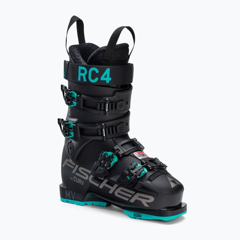 Черевики лижні жіночі Fischer The Curv 95 Vac GW black/black