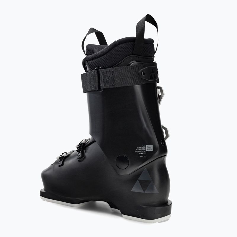 Черевики лижні жіночі Fischer RC ONE X 85 black/black/black/fuschia 2