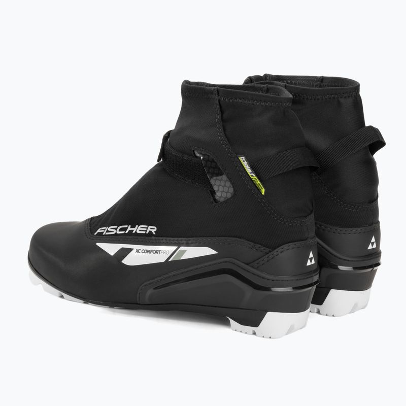 Черевики до бігових лиж Fischer XC Comfort Pro black/white/yellow 3