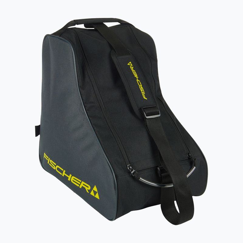 Сумка для черевиків лижних Fischer Bootbag Nordic Eco 38 л black/grey/yellow