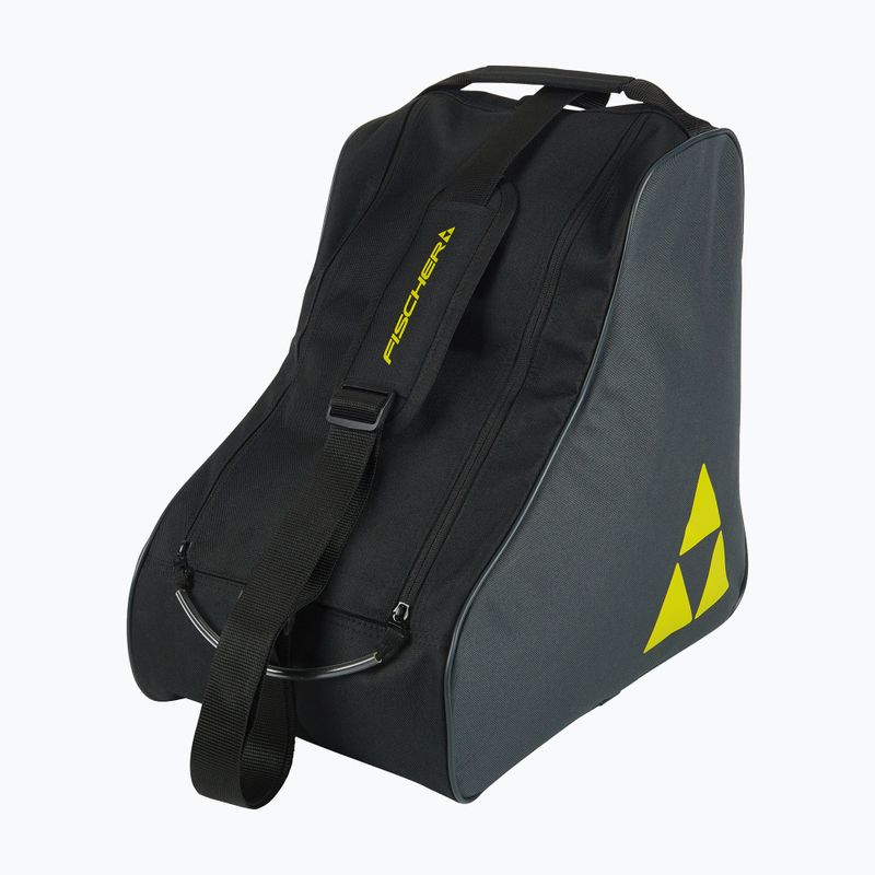Сумка для черевиків лижних Fischer Bootbag Nordic Eco 38 л black/grey/yellow 2