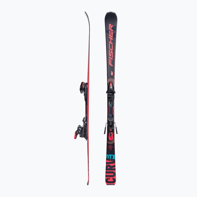 Лижі гірські Fischer The Curv DTX MT + RSX Z12 PR black/red 2