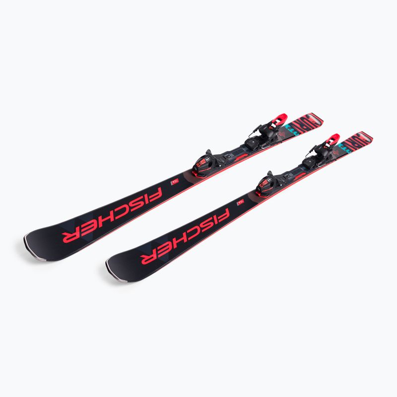 Лижі гірські Fischer The Curv DTX MT + RSX Z12 PR black/red 5