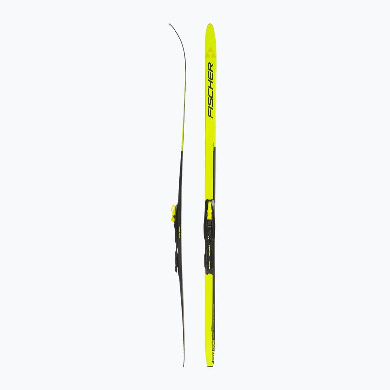 Лижі бігові дитячі Fischer Sprint Crown + Tour Step-In Jr yellow/black 2