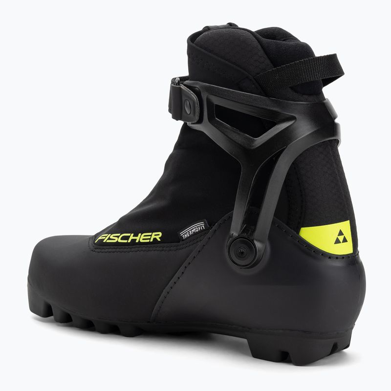 Черевики для бігових лиж Fischer RC3 Skate black/yellow 2