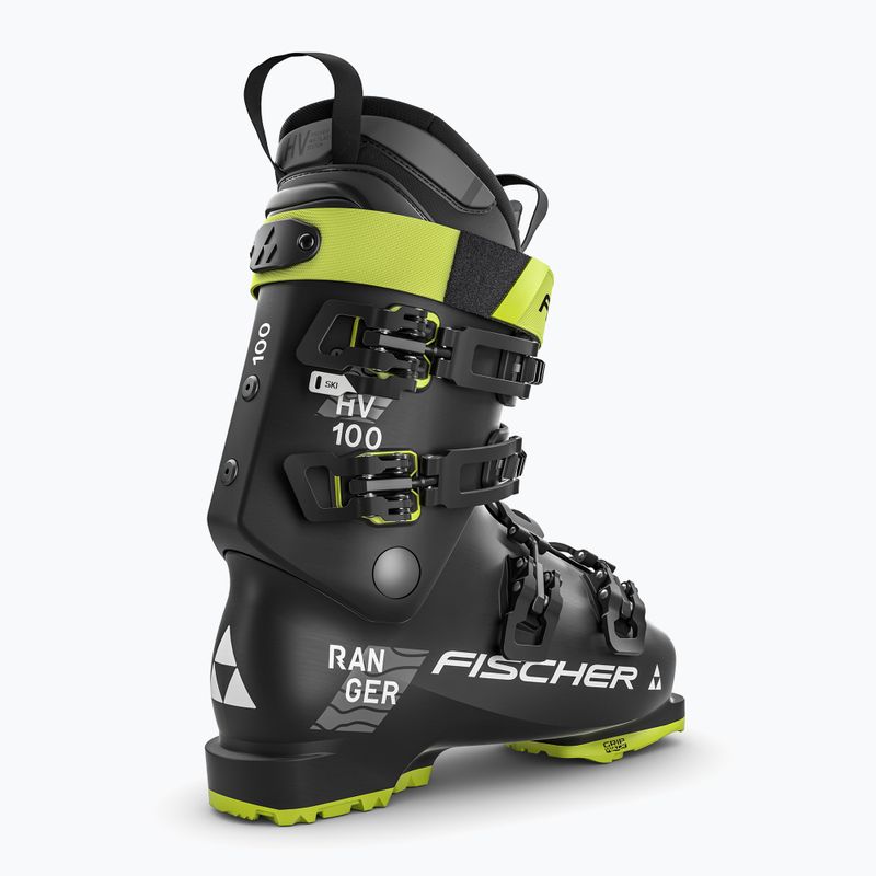 Черевики гірськолижні чоловічі Fischer Ranger HV 100 GW black/black 8