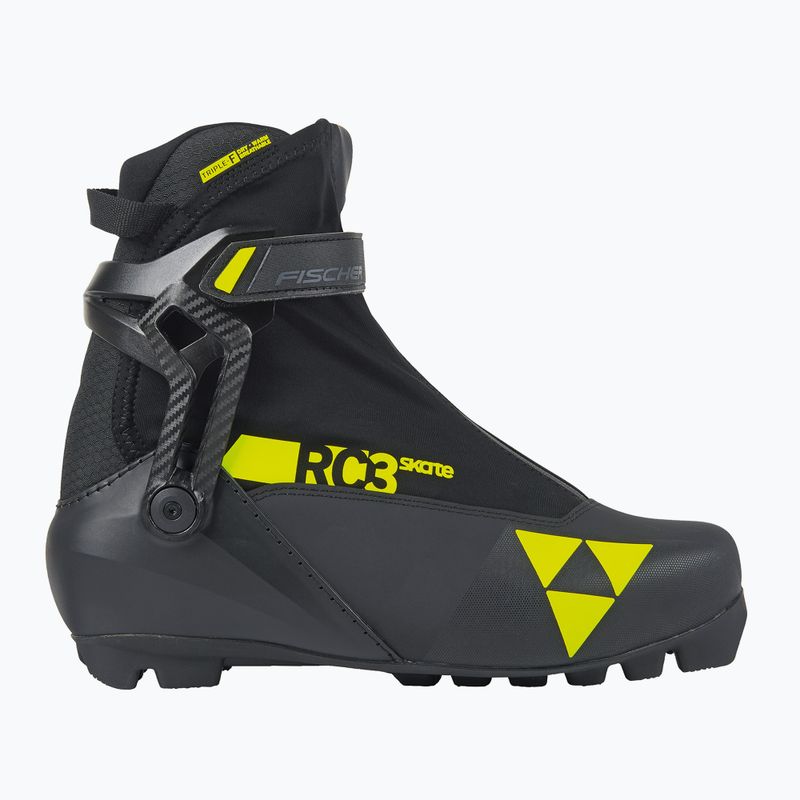 Черевики для бігових лиж Fischer RC3 Skate black/yellow 2