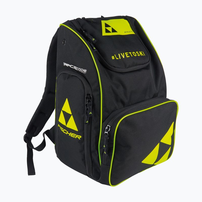 Лижний рюкзак Fischer Backpack Race 55 l black/yellow