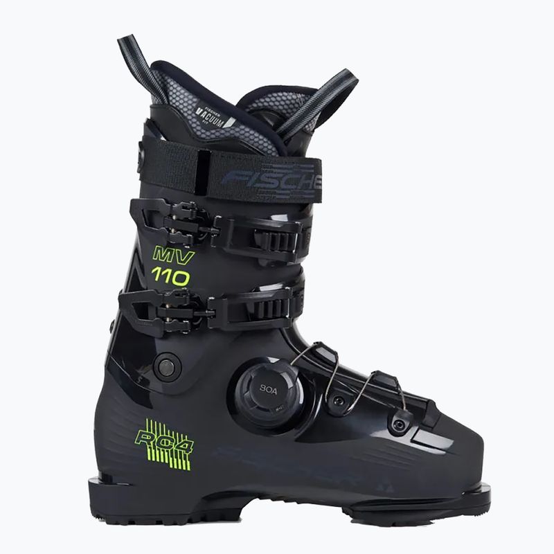 Черевики гірськолижні чоловічі Fischer RC4 110 MV RACE BOA black/black 6