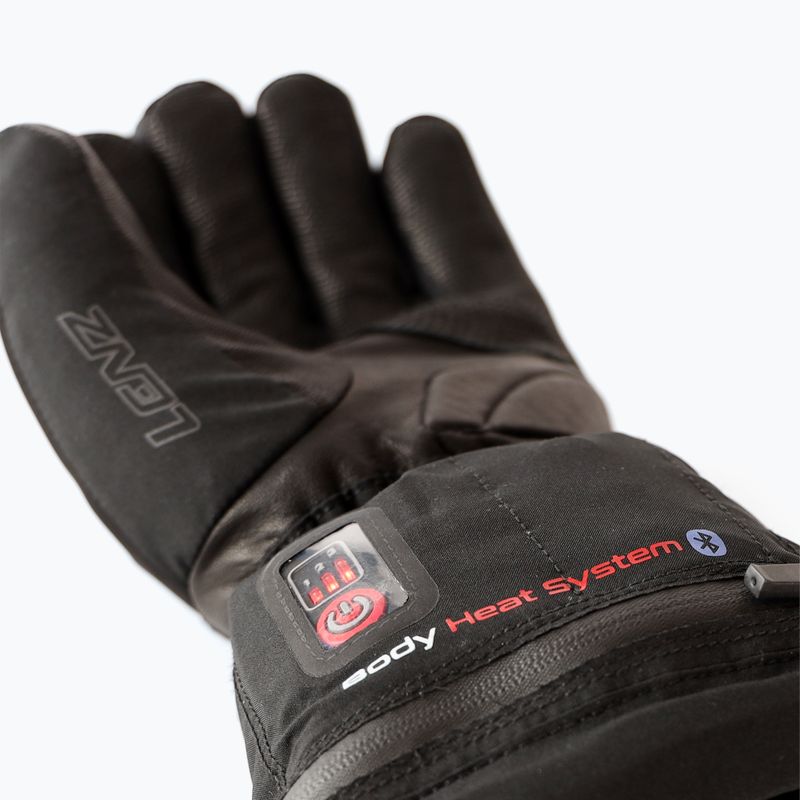 Рукавиці гірськолижні жіночі Lenz Heat Glove 6.0 Finger Cap black 9