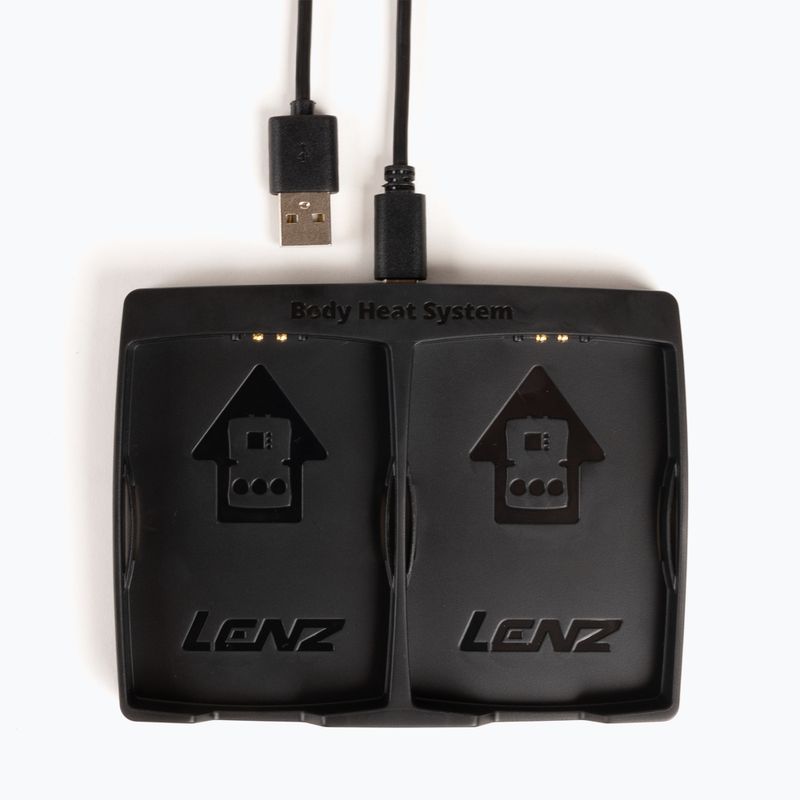 Lenz Heat Pack Sock Batteries 2.0 (USB) 2 шт. чорний/червоний 9