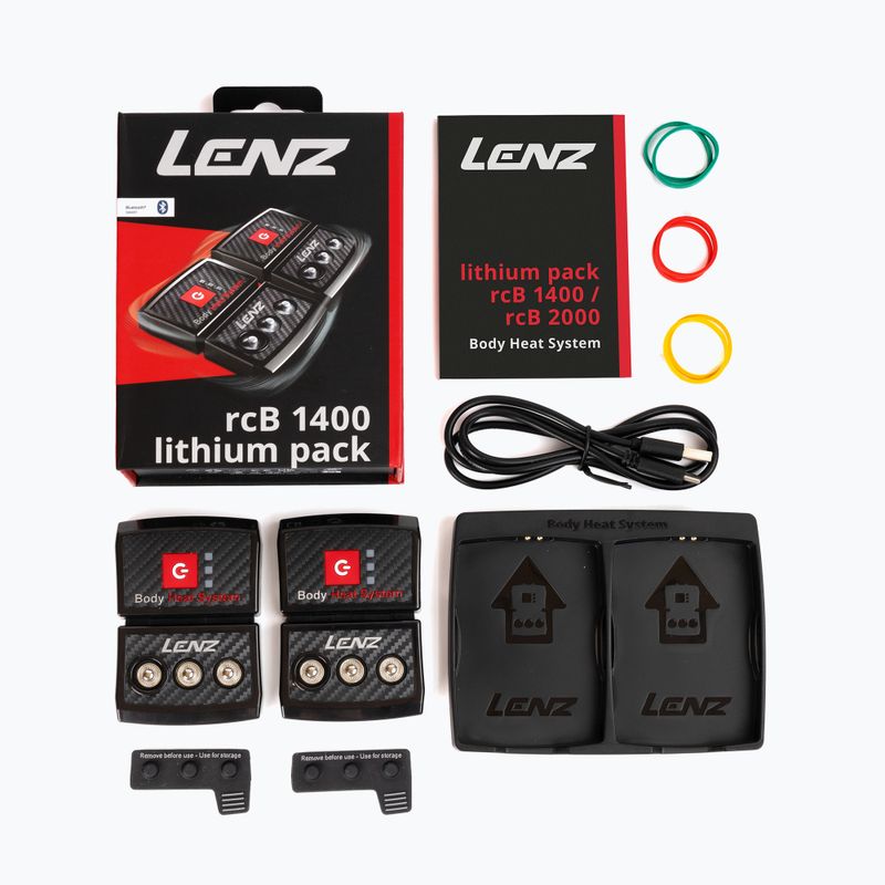 Акумулятори для шкарпеток і рукавиць Lenz Lithium Pack Rcb 1400 (USB) 2 шт. black 10